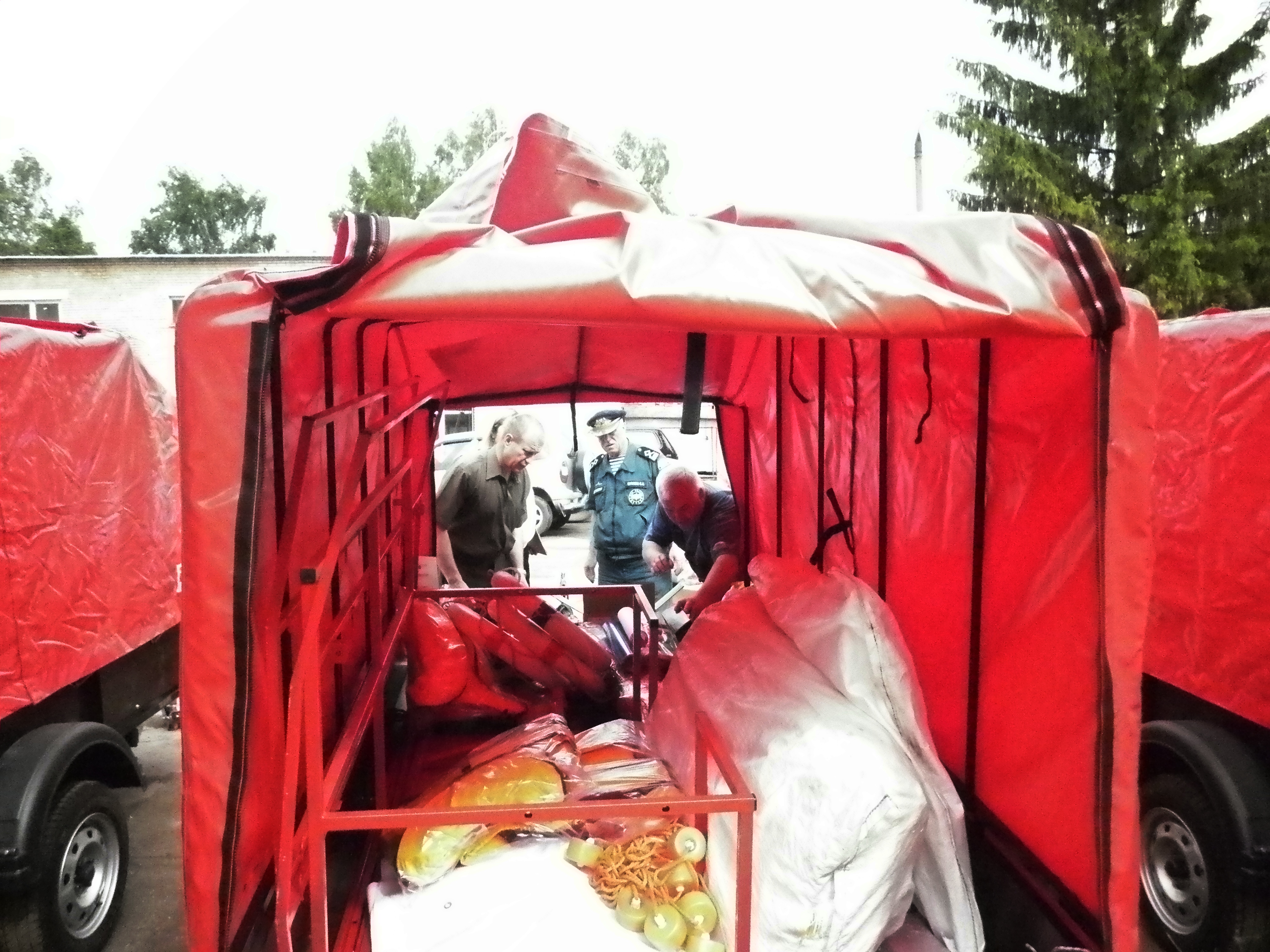 Передвижной спасательный пост